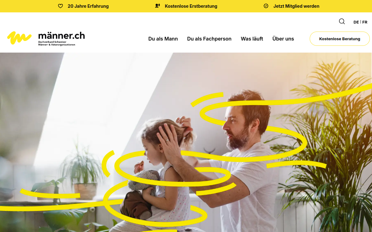 männer.ch - Dachverband der Schweizer Männer- und Väterorganisationen