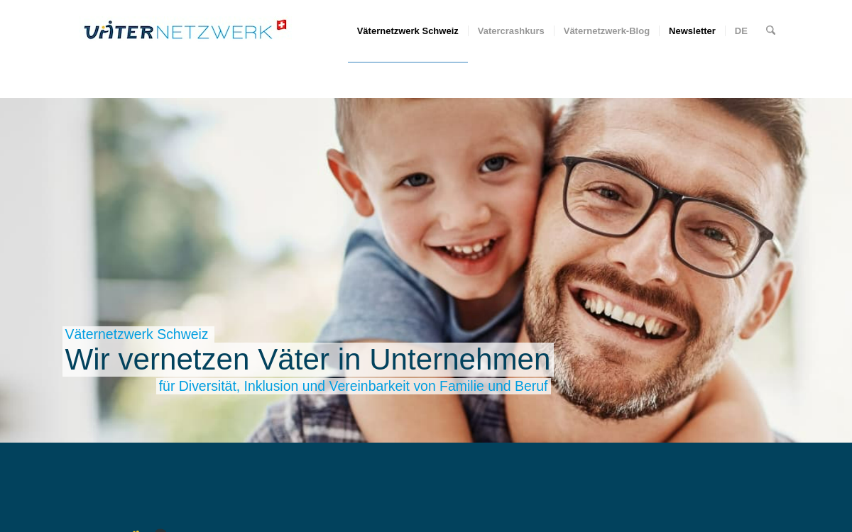 Väternetzwerk Schweiz | Väter gestalten Vereinbarkeitskultur